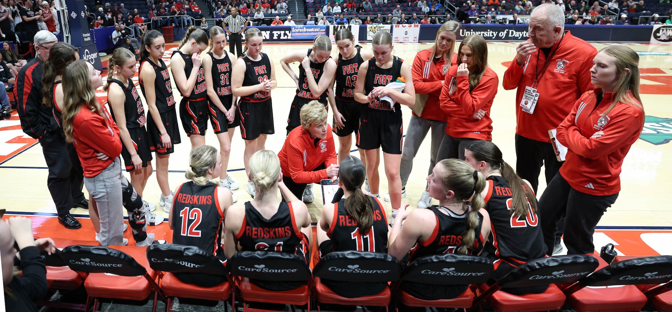 Fort Loramie vs. Waterford Division VII girls basketball state final