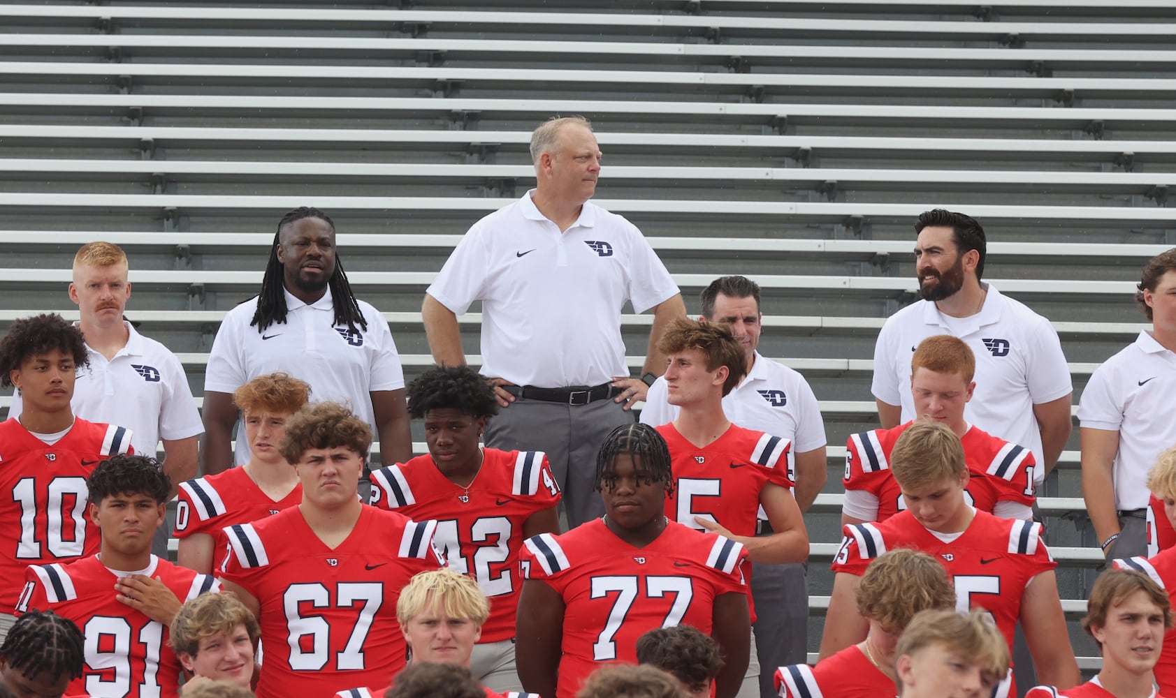 Dayton football media day