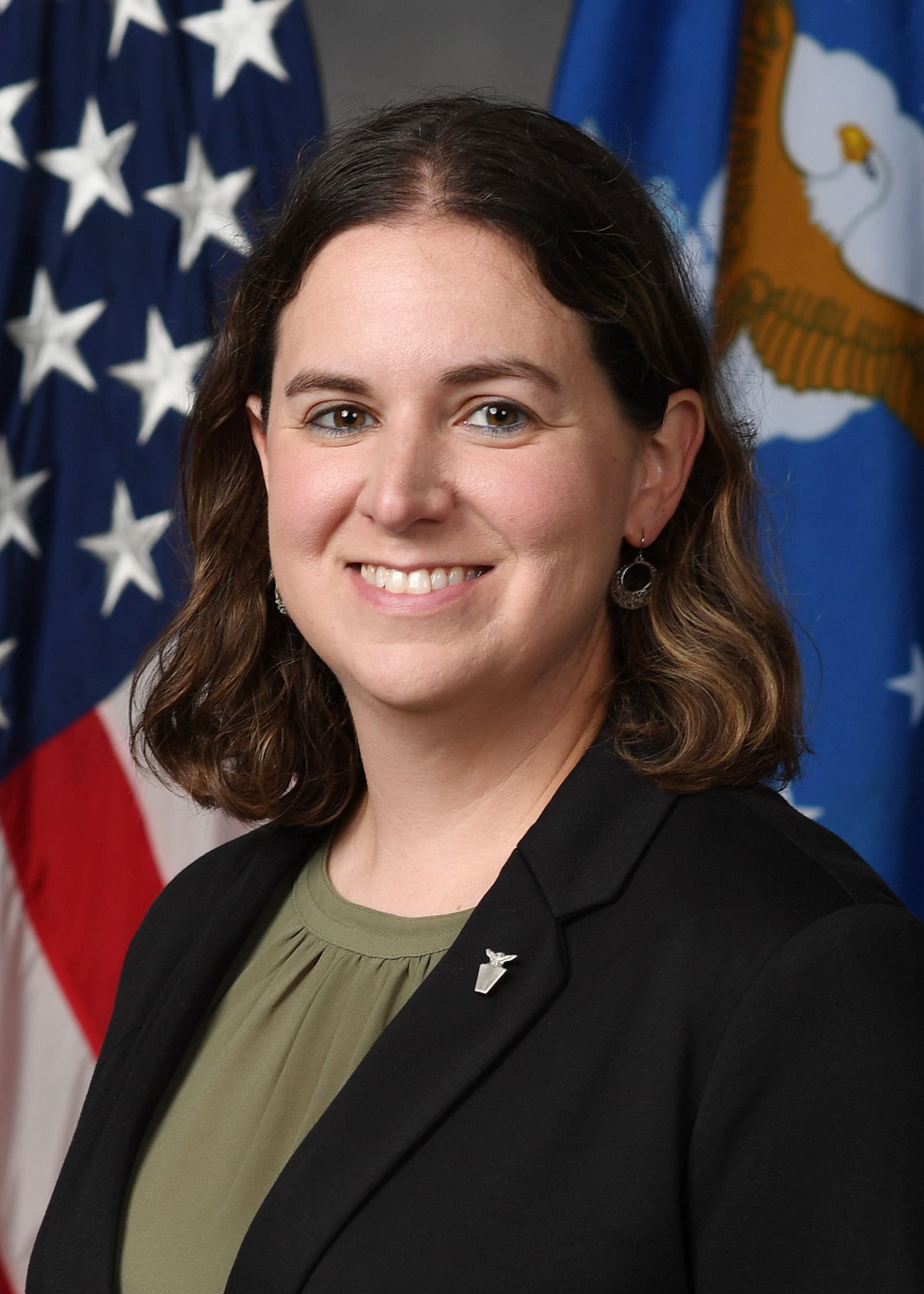 Amanda Gentry, director of Air Force Materiel Command's new Integrated Development Office at Wright-Patterson Air Force Base. Air Force photo.