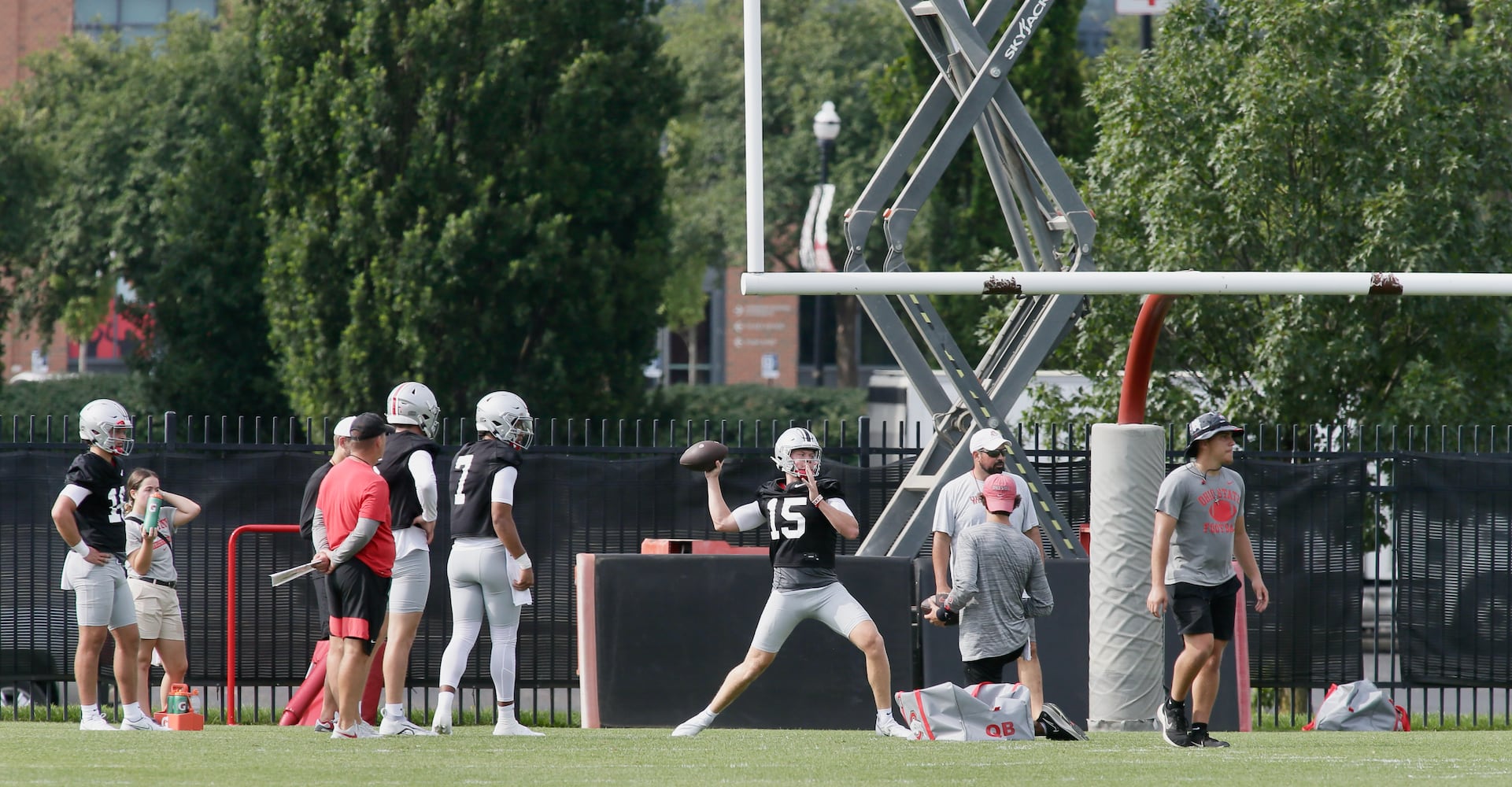 Ohio State practice