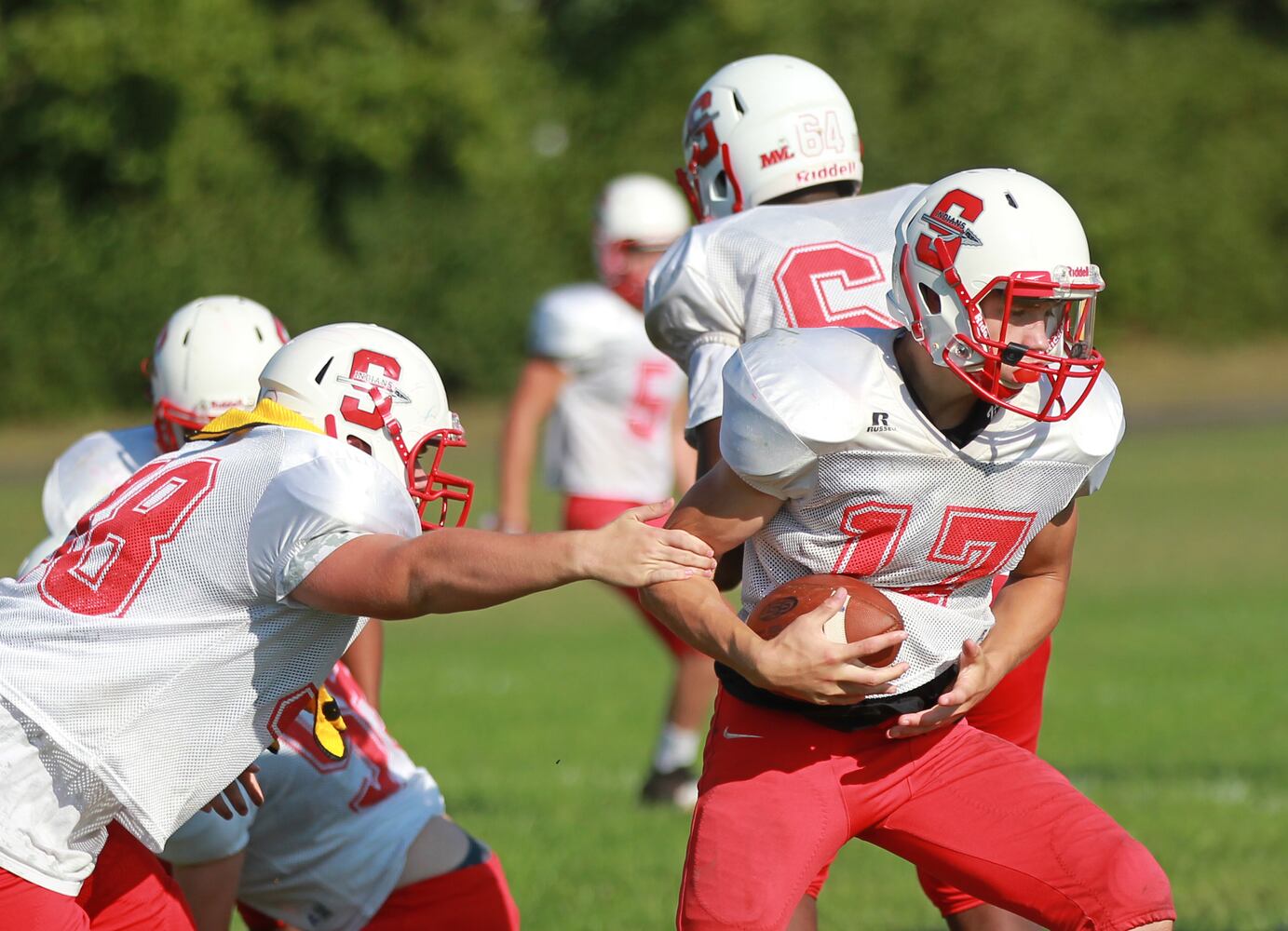 PHOTOS: Stebbins football, Week 2 practice