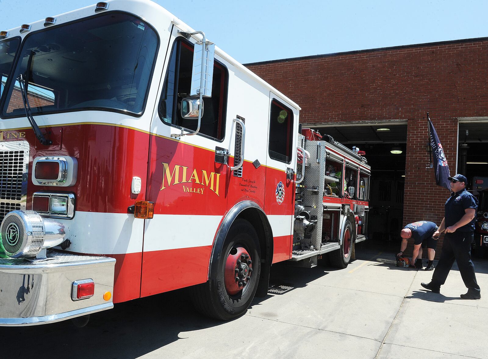 The Miami Valley Fire District is asking voters in Miamisburg and Miami Twp. to approve an 11-mill tax levy this November. MARSHALL GORBY/STAFF