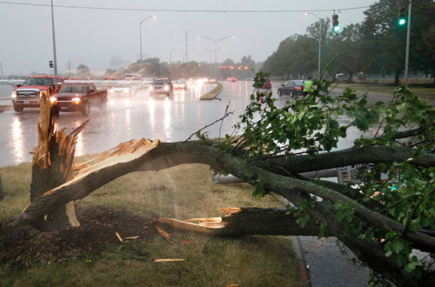 Storm damage