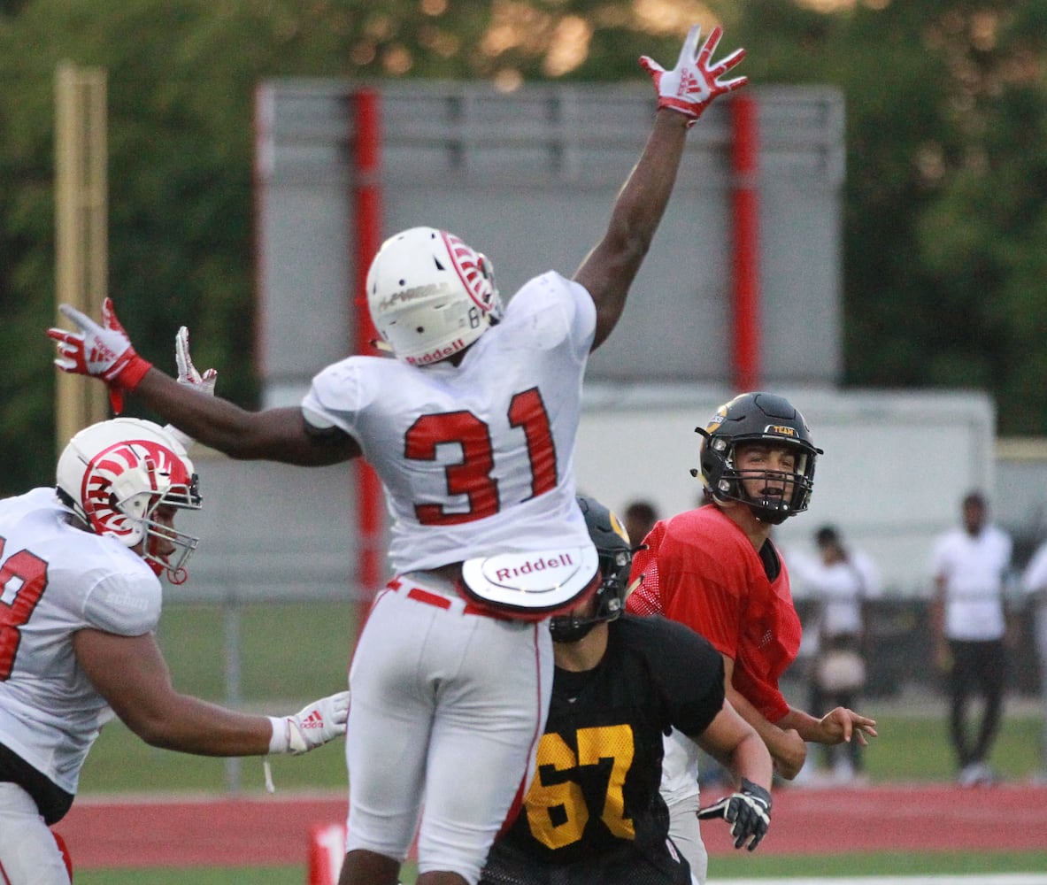 PHOTOS: Centerville at Trotwood-Madison preseason football