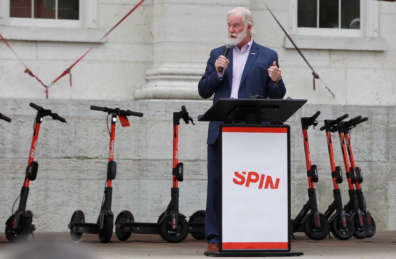 PHOTOS: Scooters hit the streets of downtown Dayton