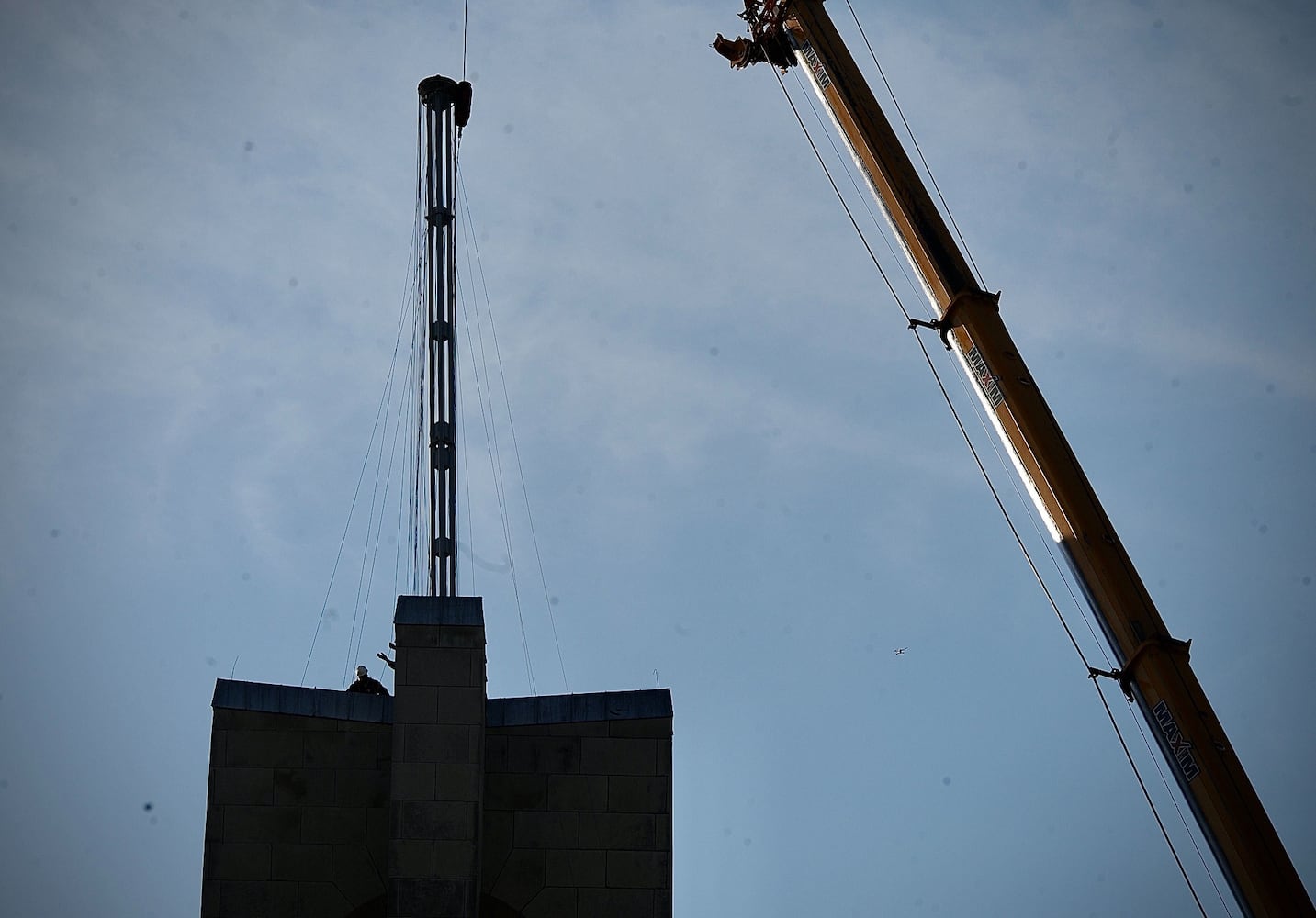 PHOTOS: Carillon’s Tree of Light beginning to take shape