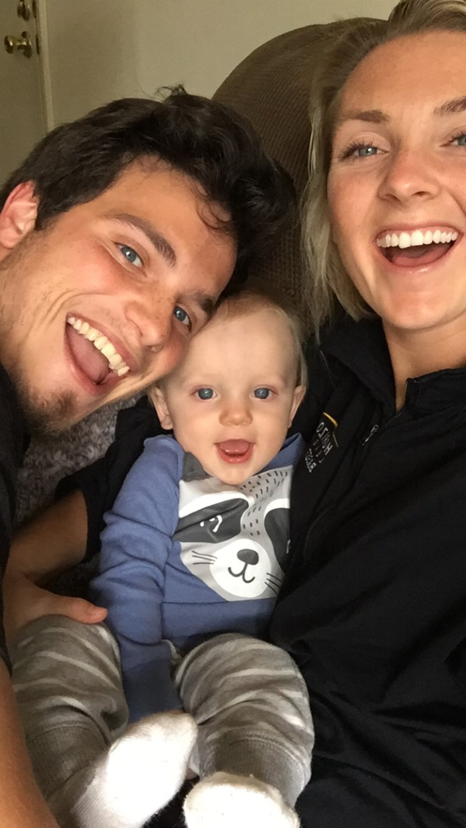 Brooklyne Mason with her boyfriend Trevor Swaney and their son Greyson. CONTRIBUTED