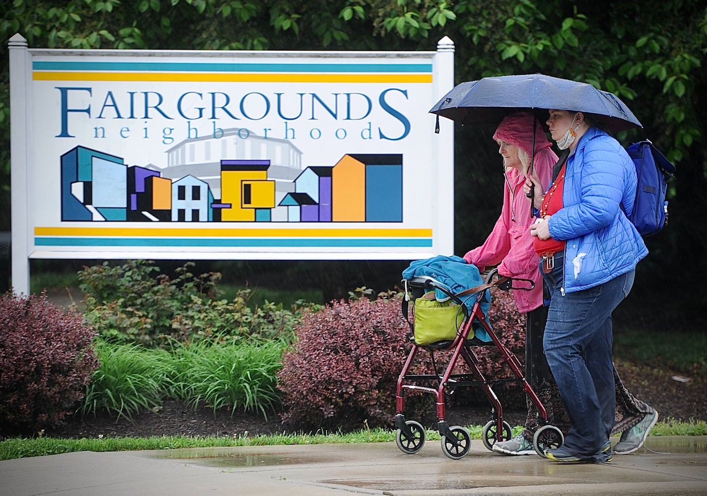 PHOTOS: Rain moves through Miami Valley