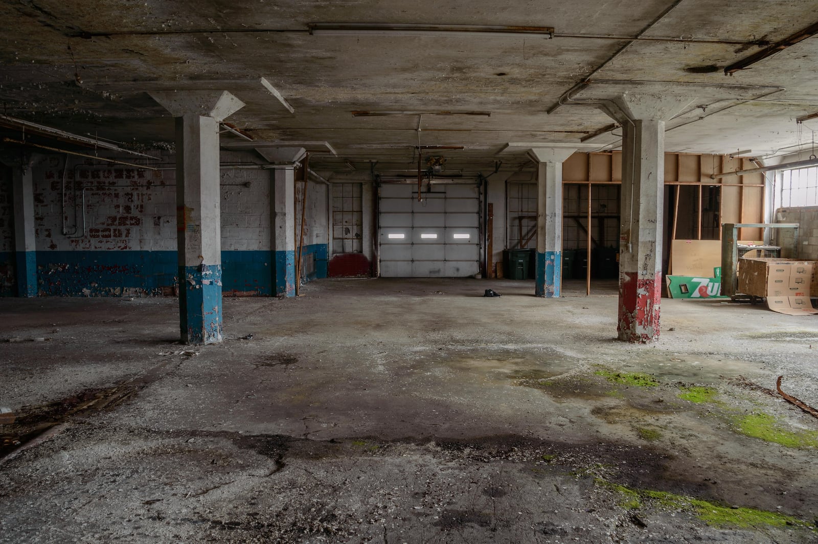 Interior of the Central Motors Building on 800 W. 3rd St. in Dayton, February 16, 2017. PHOTO / Tom Gilliam