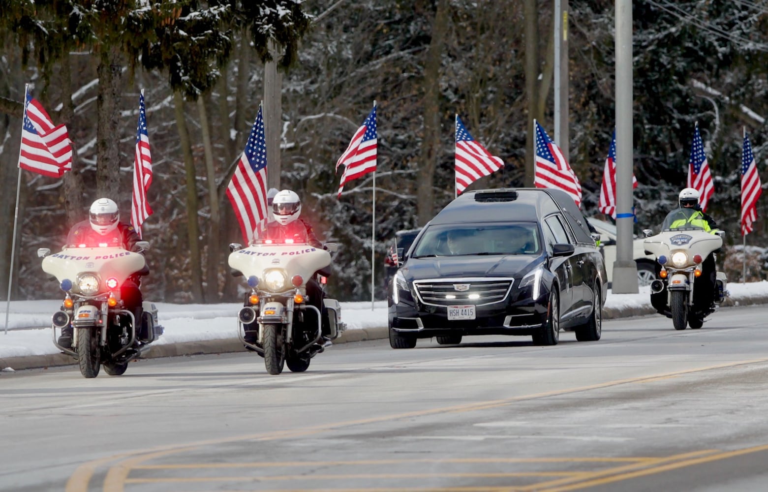 PHOTOS: Procession for Detective Jorge DelRio