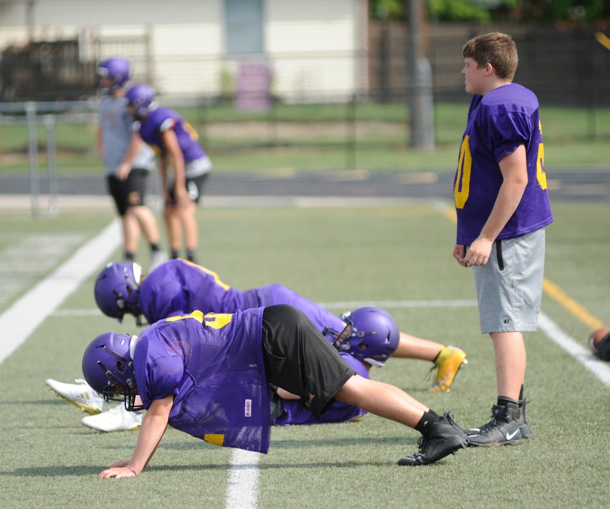 PHOTOS: Butler Aviators preseason football practice