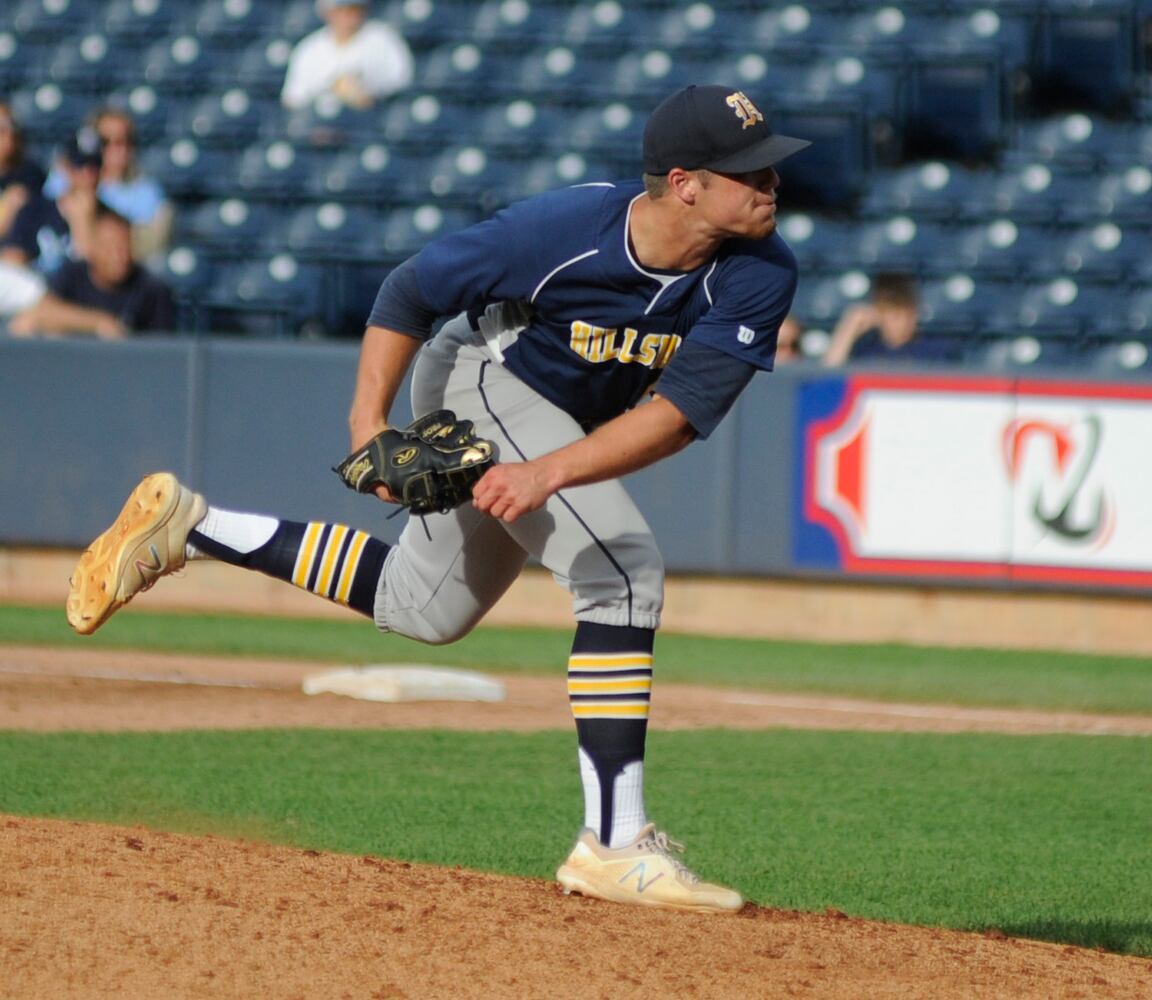 PHOTOS: D-IV state baseball semifinals, Minster vs. Jeromesville Hillsdale at Akron