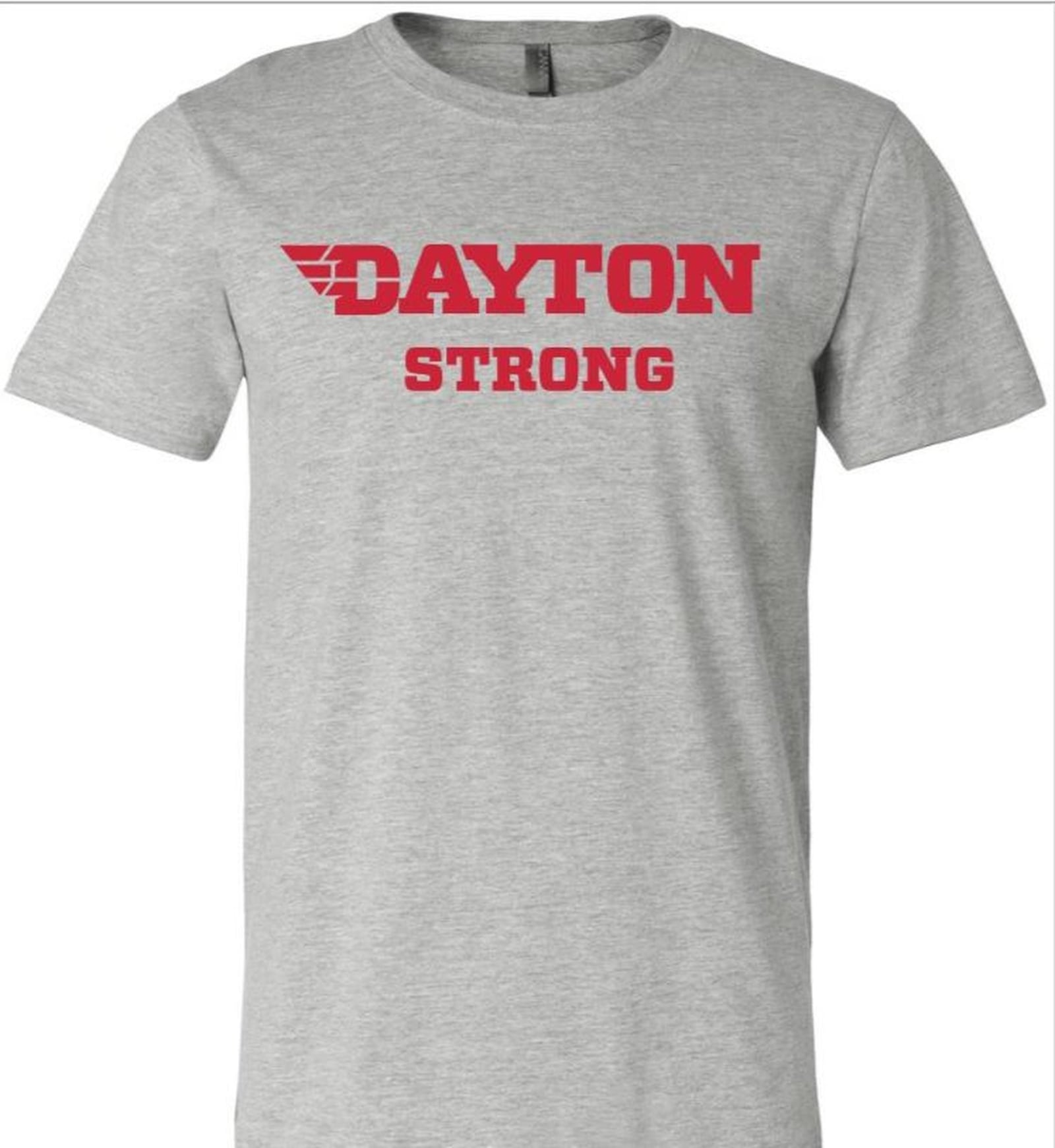 UD-themed Dayton Strong T-shirt. CONTRIBUTED