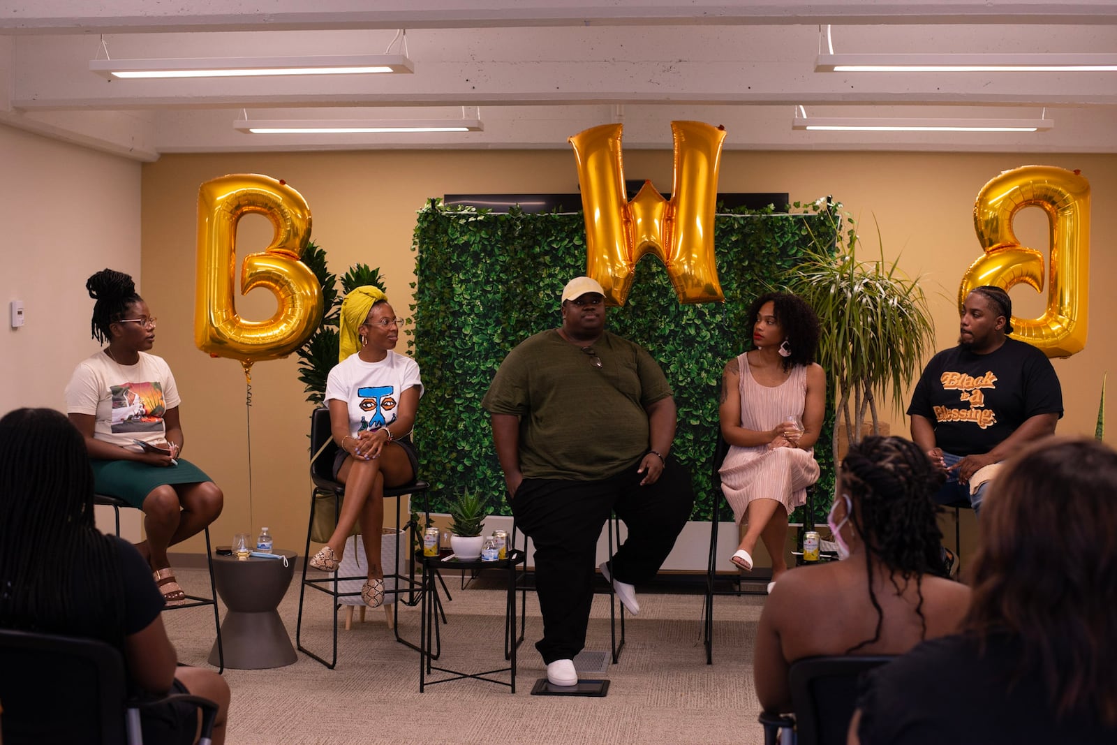 A candid look at the panel conversation at Bosses Who Brew event series between the founder and creative Director Dana Graham and panelists Tobi Ewing, Shon Houston, Zuri Ali-Cole, and Ishmael McKinney. 