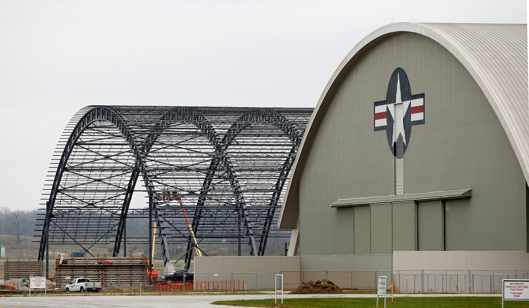 Construction at National Museum of the U.S. Air Force