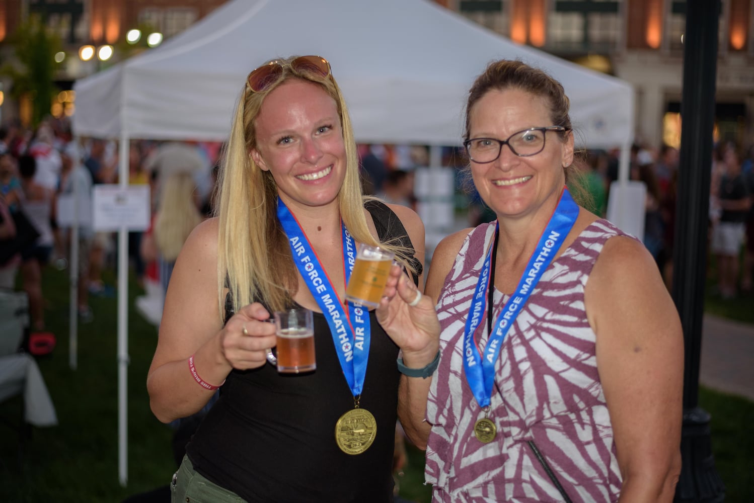 PHOTOS: Did we spot you at the first ever Beer Fest after the Air Force Marathon?