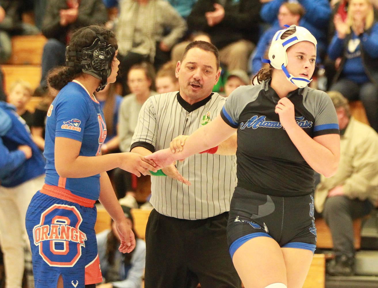 PHOTOS: Miami East vs. Olentangy Orange, girls wrestling