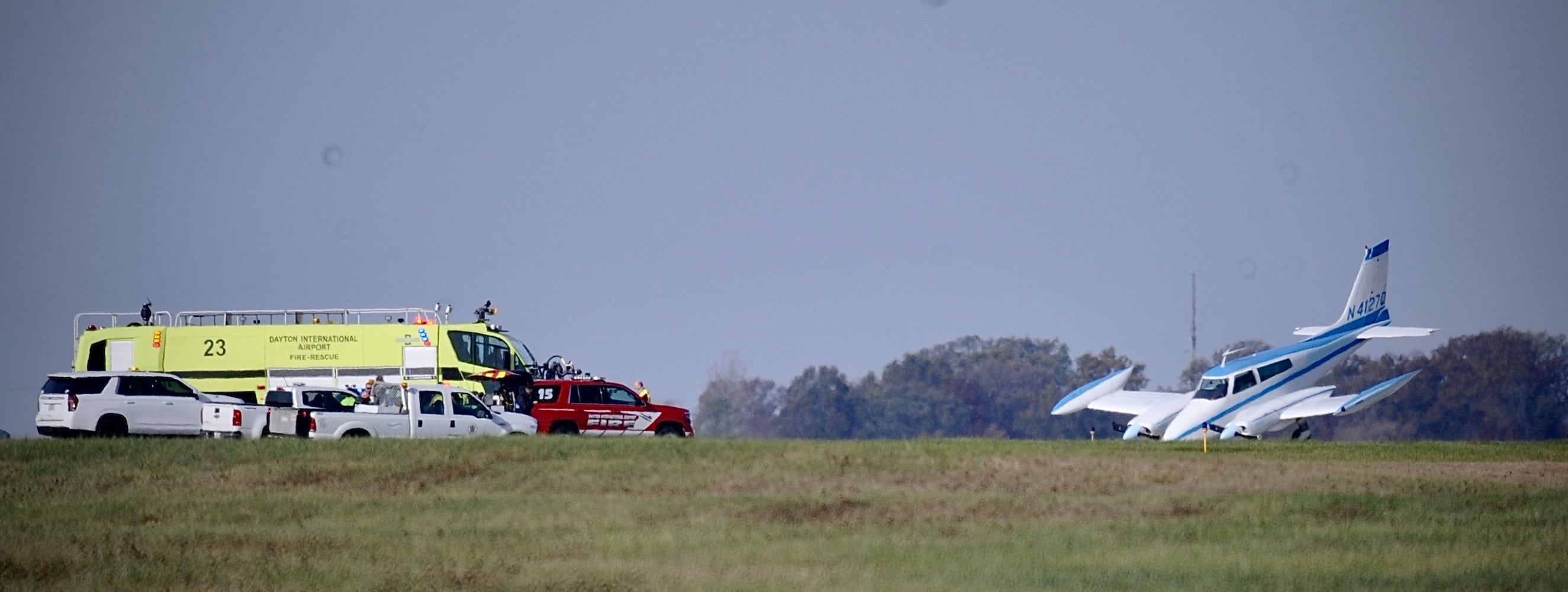 Small plane crash at DIA