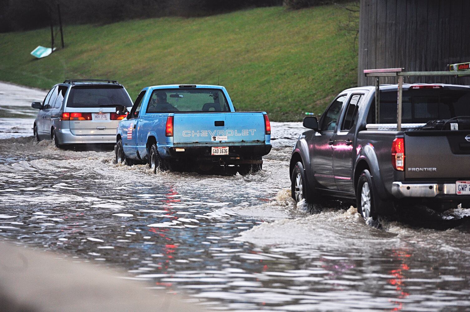 PHOTOS: First spring storms cause flooding, damage