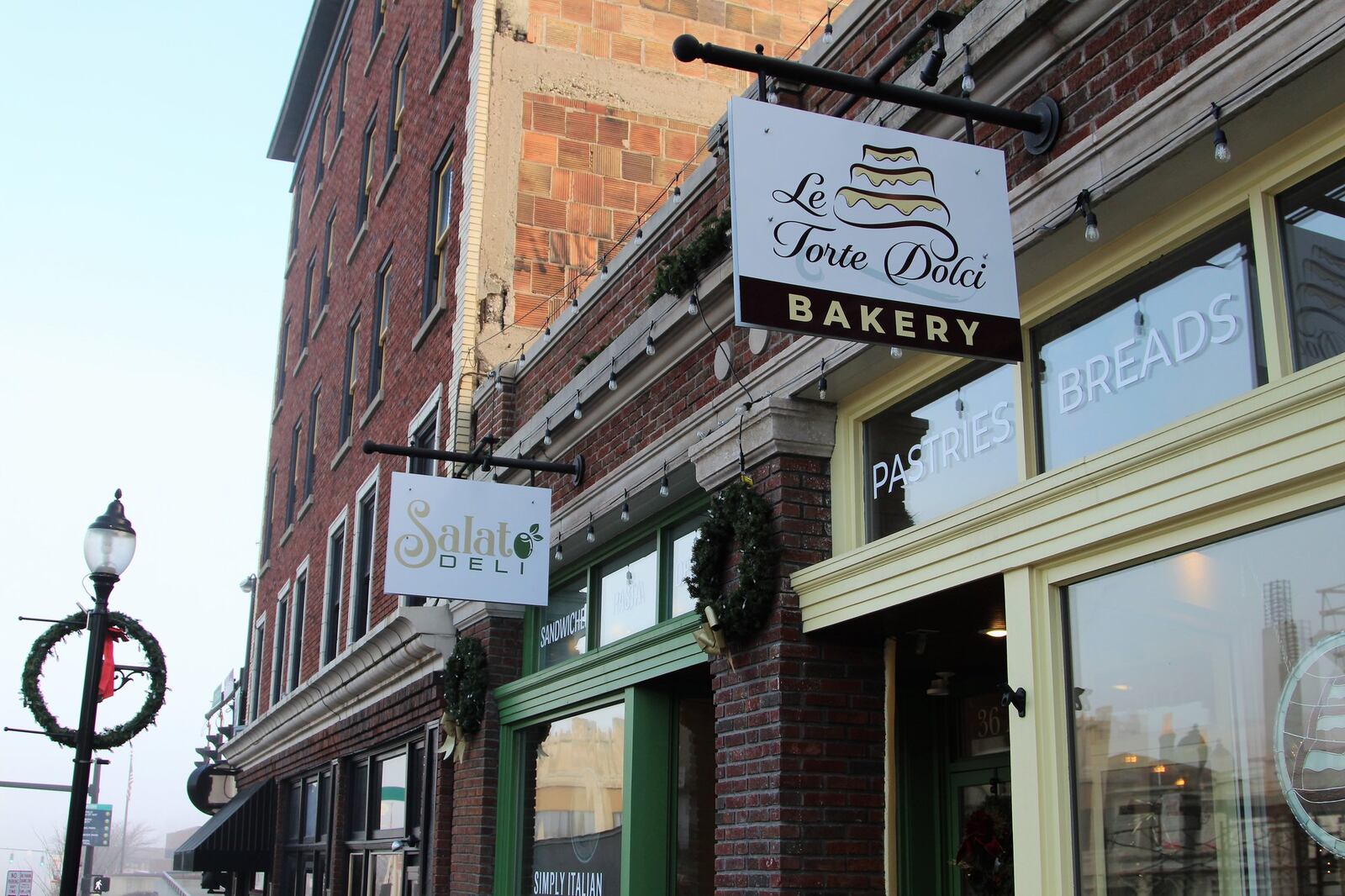 Lisa and Dan Freeman opened the bakery Le Torte Dolci and Salato Deli on North Fountain Avenue in 2018. HASAN KARIM/STAFF