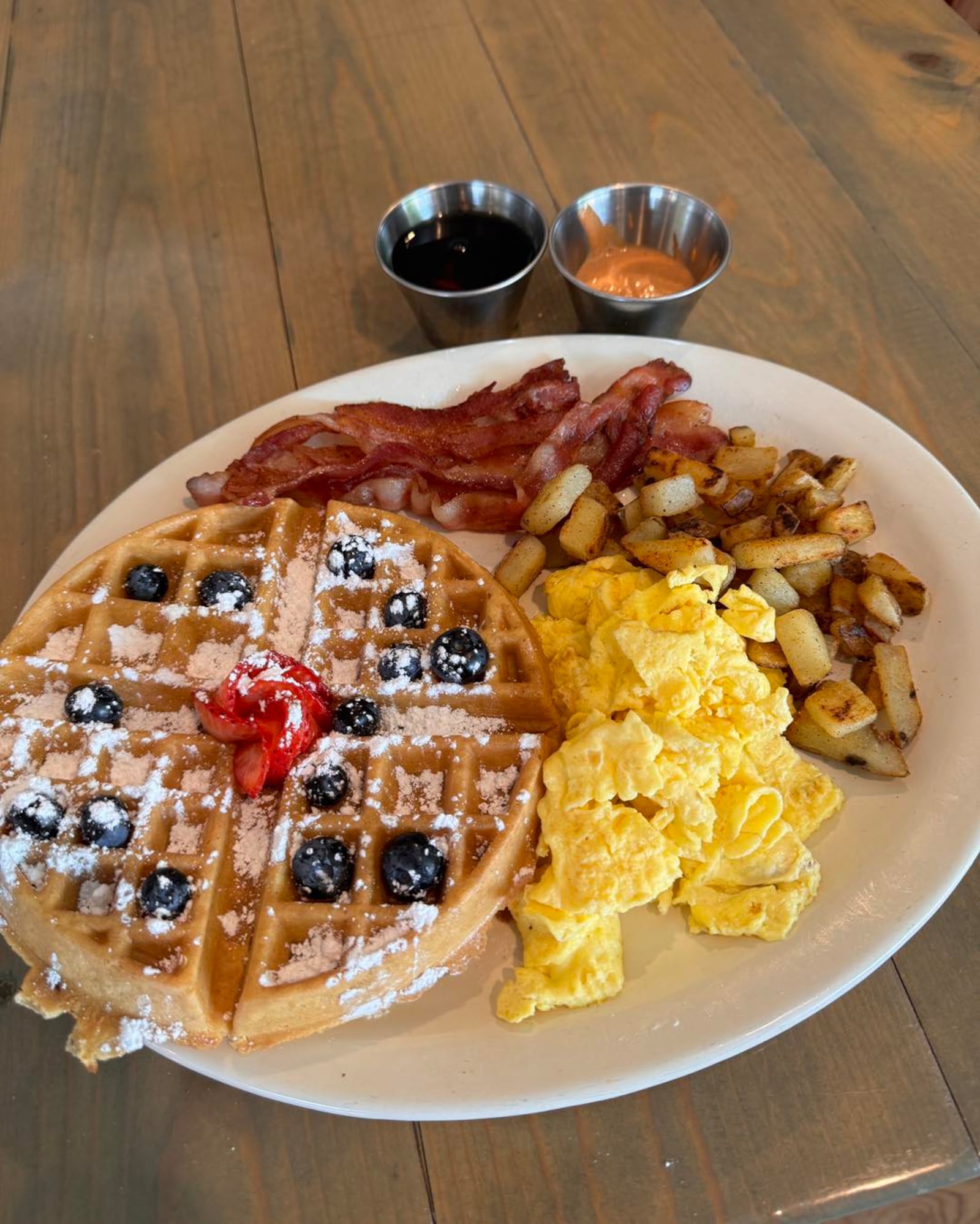 Scramble by Cafe 19, a new breakfast restaurant with French toast, waffles, biscuits and gravy, sandwiches and platters, is now open in Brookville at 302 Market Street (CONTRIBUTED PHOTO).