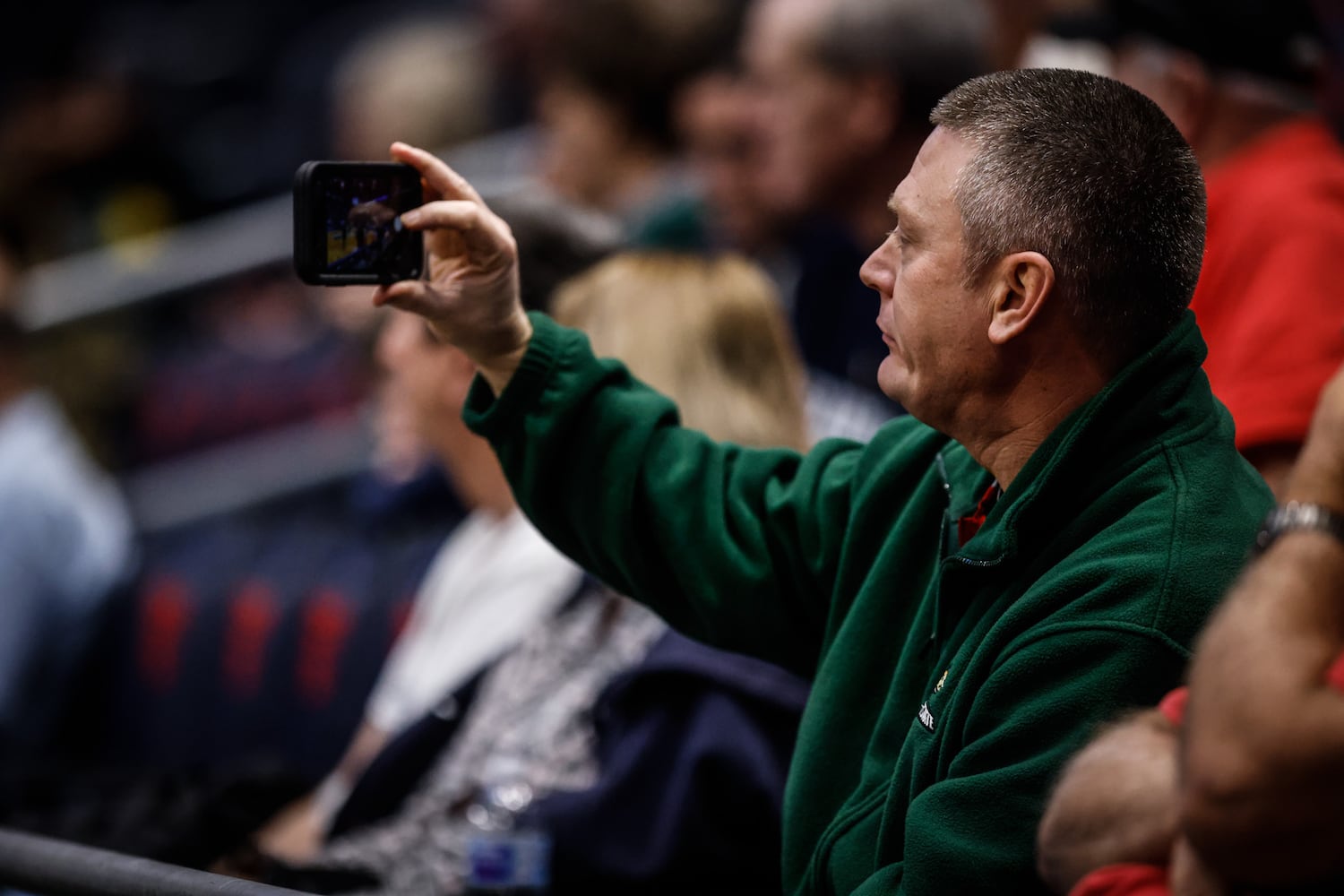 Wright State, Bryant  practice at UD Arena ahead of tourney game