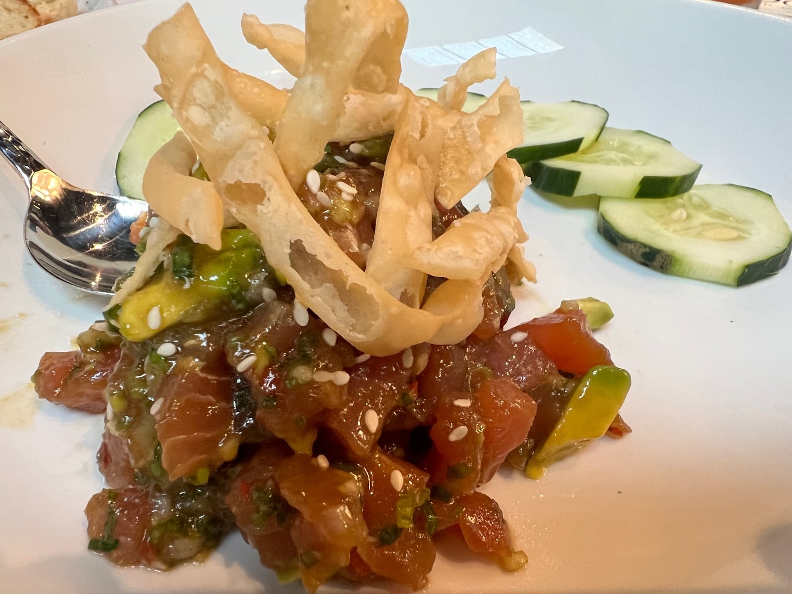 Coco's Bistro Ahi tuna poke