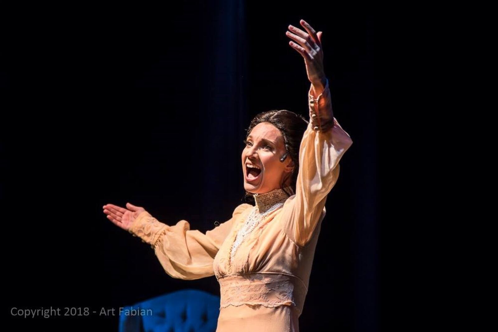 Sarah Viola as Eliza Doolittle in the 2018 Dayton Playhouse production of "My Fair Lady." PHOTO BY ART FABIAN