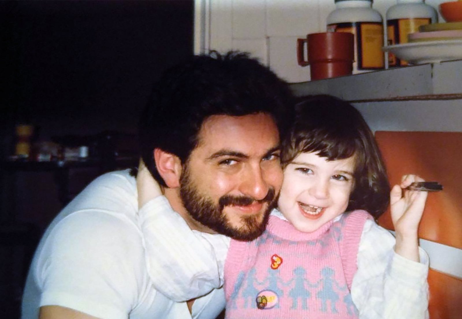 David Rittner with his daughter Jessica, 3, in their first home in Dayton in 1990. Rittner says he remembers not sleeping when Jessica was an infant. CONTRIBUTED