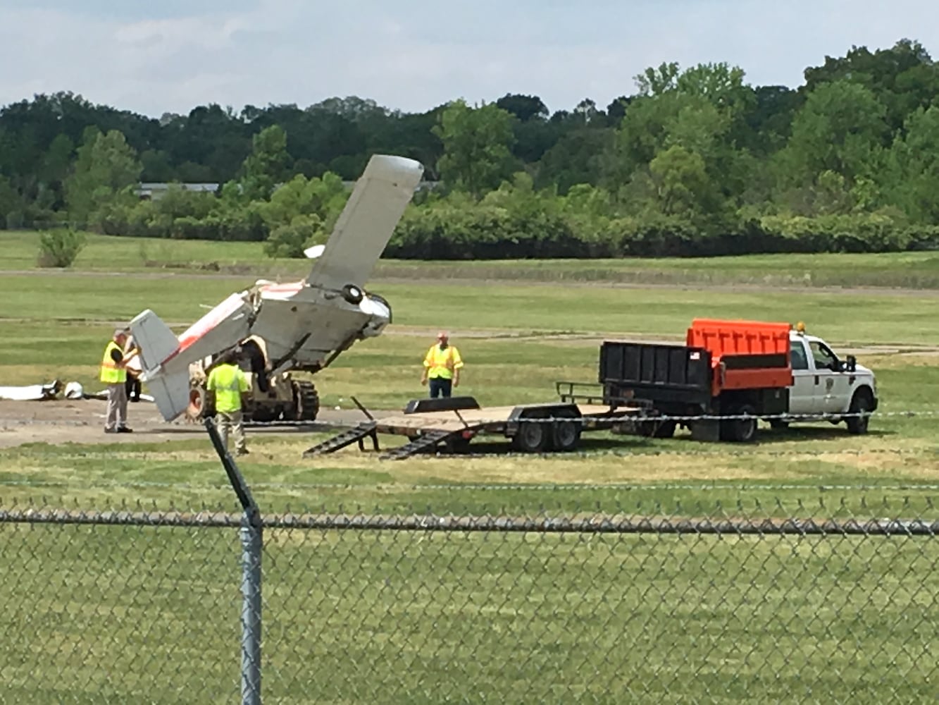 PHOTOS: Plane crashes at Butler County Regional Airport