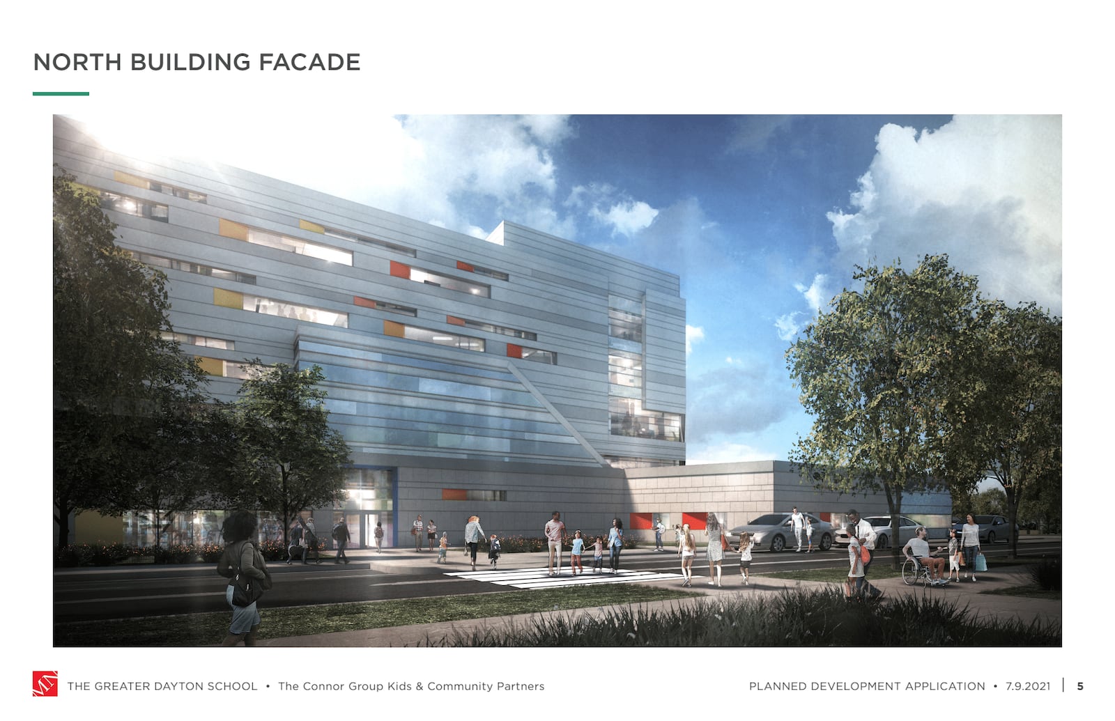 A rendering of the Greater Dayton School. CONTRIBUTED