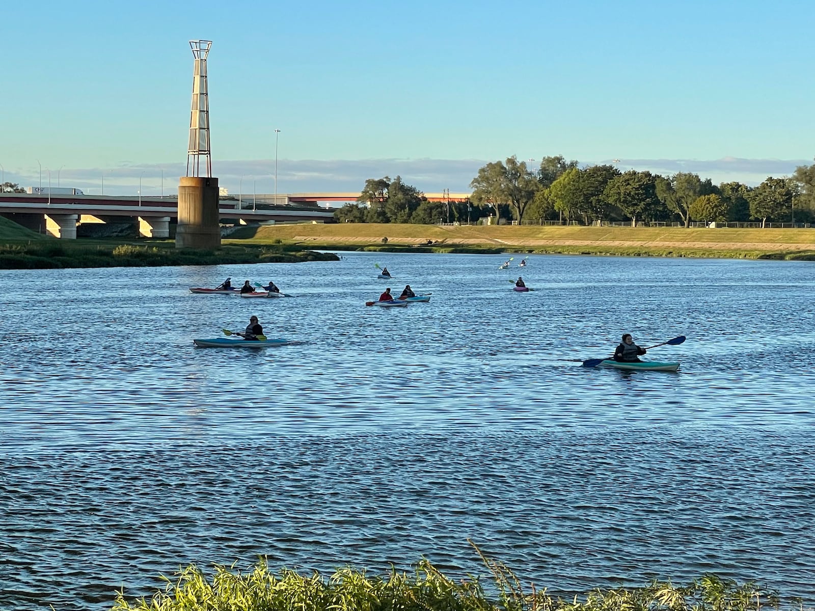 The Great Miami River - from RiverScape to Deeds Point MetroPark - is ideal for beginner paddlers - CONTRIBUTED