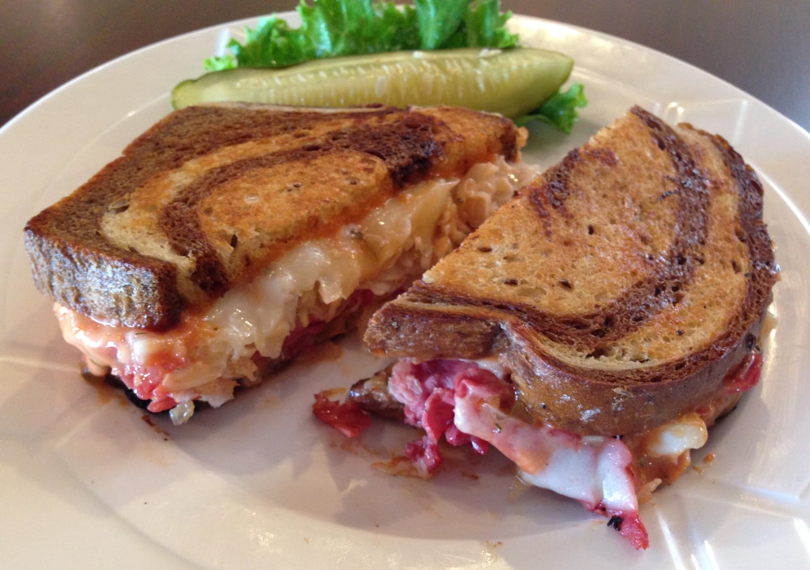 The Liberty Reuben from Flyboy's Deli in Oakwood. CONTRIBUTED