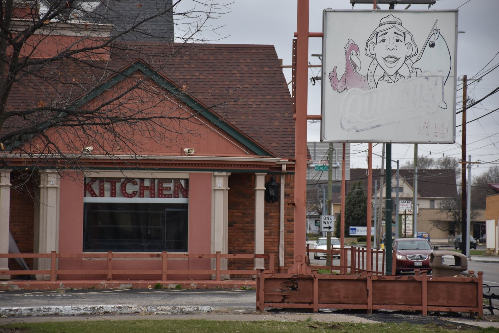 Anthony Head, owner of Chicken Spot LLC, was awarded $178,000 from the city of Dayton to renovate this building at 865 N. Main St. into a new restaurant called Chicken Head's. The city has told Head it is terminating the grant agreement and wants some of its grand funding returned. CORNELIUS FROLIK / STAFF