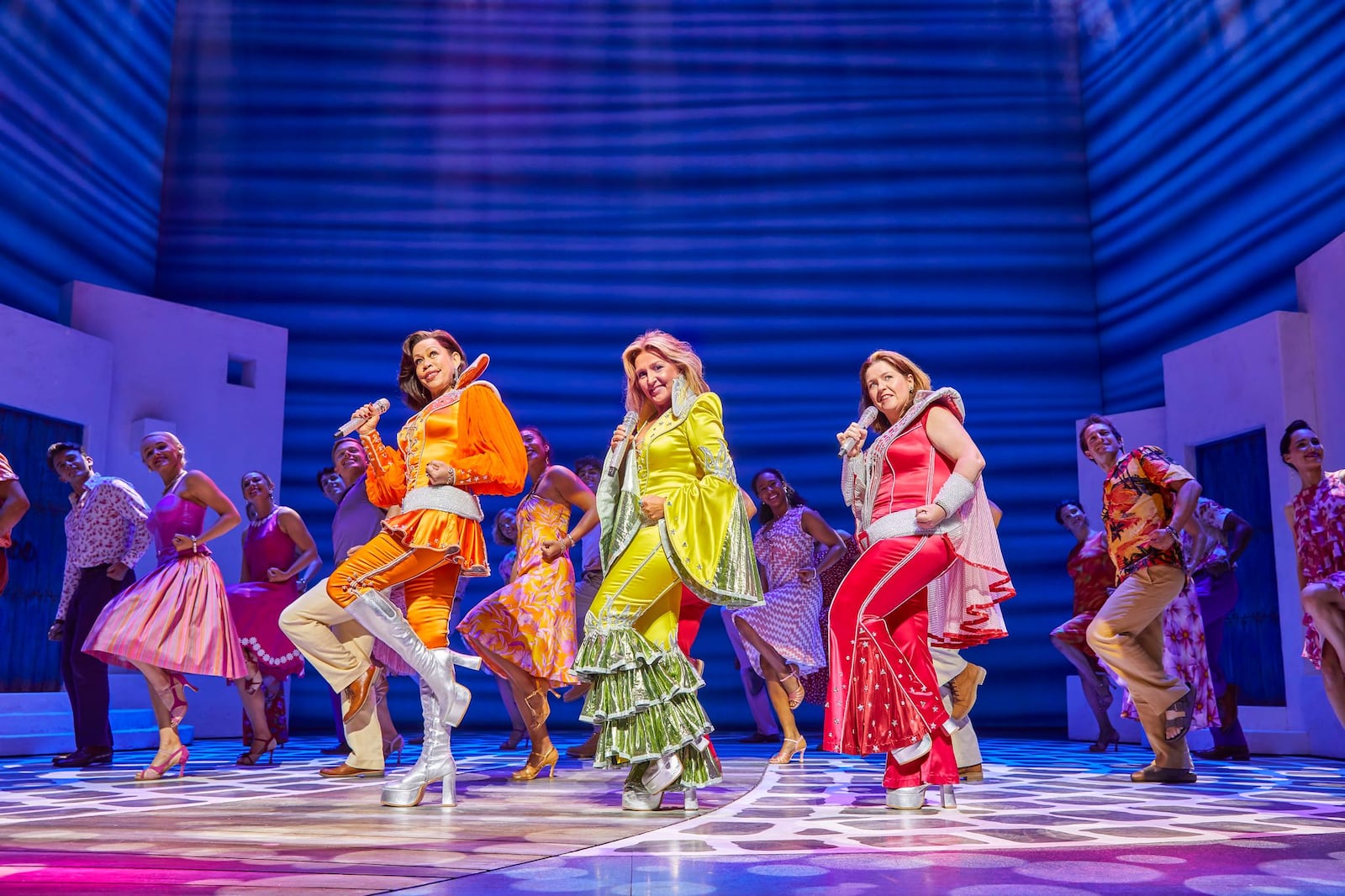 "Mamma Mia!" will be presented June 11-16, 2024 at the Schuster Center courtesy of Dayton Live. PHOTO BY BRINKHOFF MOGENBURG