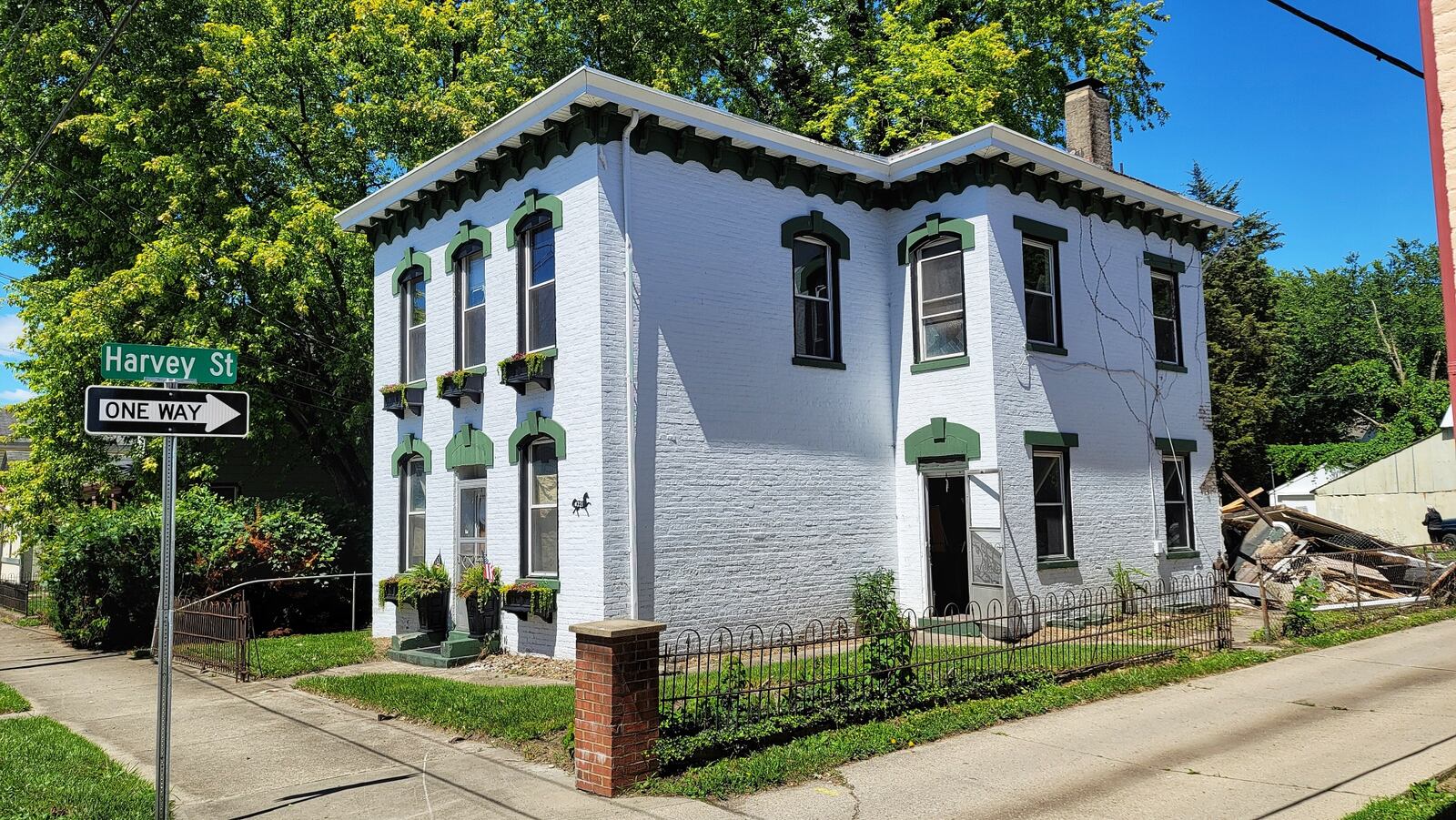 This building, at 221 S. B St. in Hamilton, is being converted into Nic & Norm's Sidecar Bar, a Prohibition-style restaurant and bar, featuring bourbon and bacon-featured meals. NICK GRAHAM/STAFF