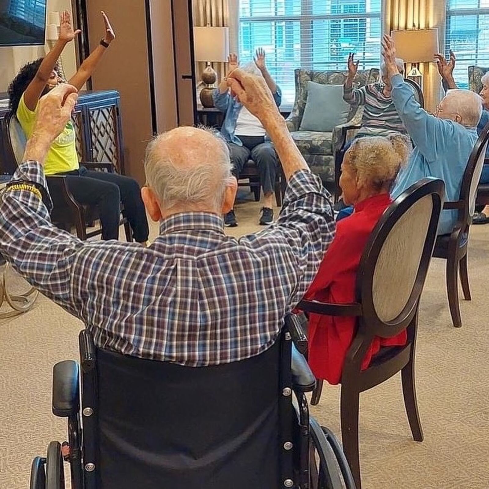 Chair One Fitness classes are ideal for seniors as well as anyone with chronic pain, injuries or a disability. CONTRIBUTED