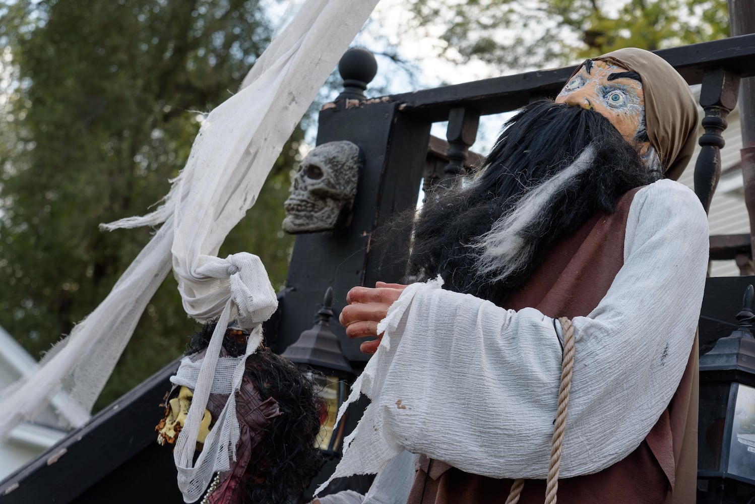 PHOTOS: Larger than life Halloween decorations in downtown Fairborn