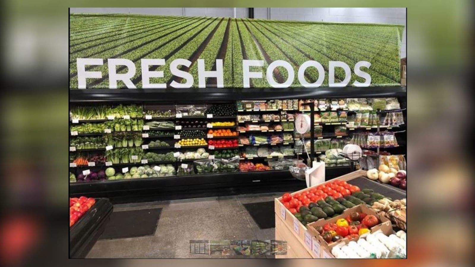 This is one of the displays a delegation from Trotwood saw in Detroit on Friday, Jan. 24, 2020, during its visit to Gordon Foods Service. GFS has agreed to upgrade its Trotwood store on Salem Avenue. (Courtesy/Trotwood delegation)