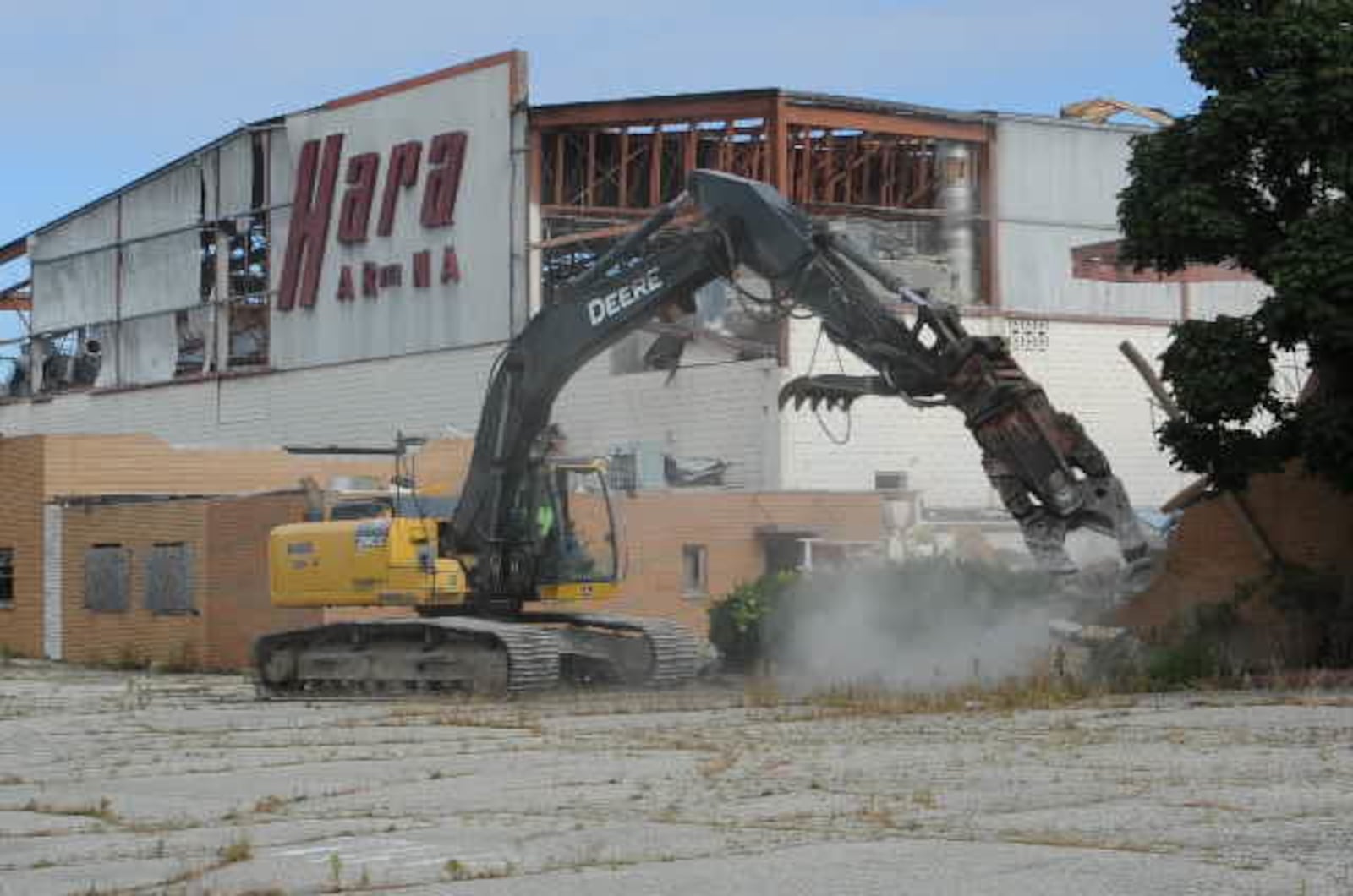 Hara Arena coming down 