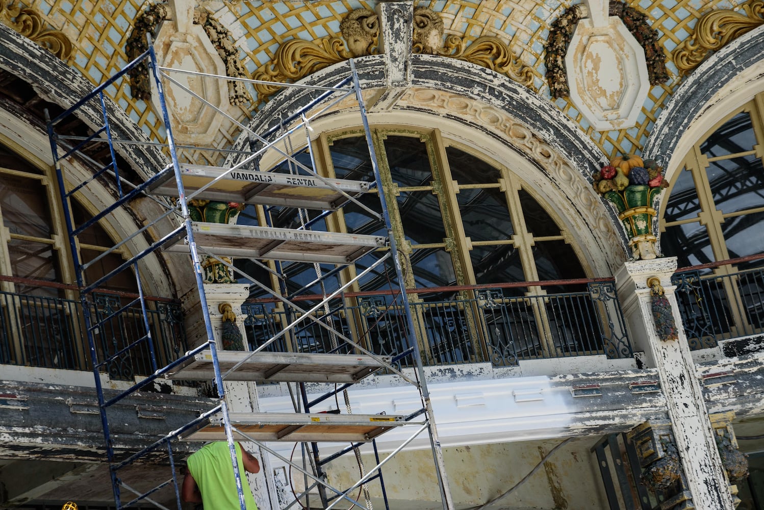 PHOTOS: Peek inside the Dayton Arcade under construction