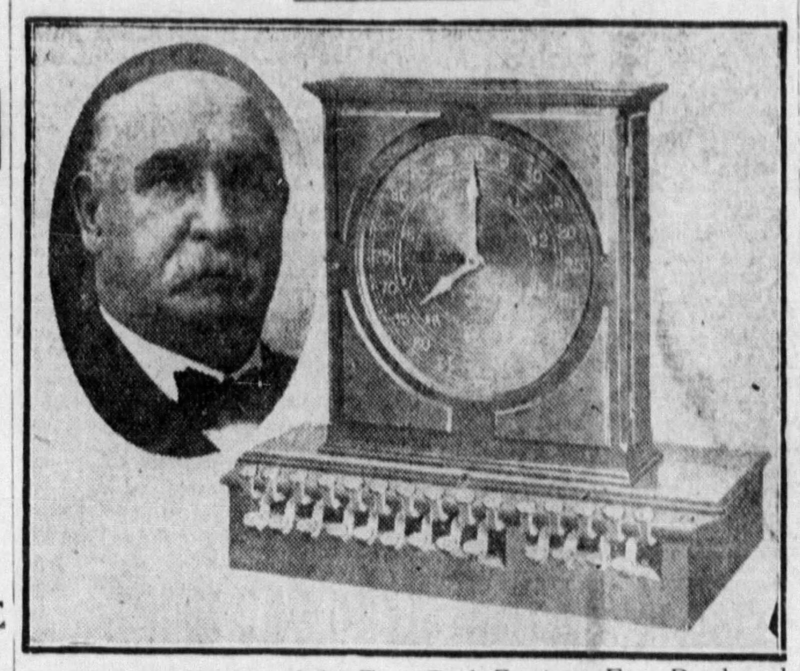 James Ritty and his brother, John, developed a mechanical cash register for his saloon in Dayton. DAYTON DAILY NEWS ARCHIVES