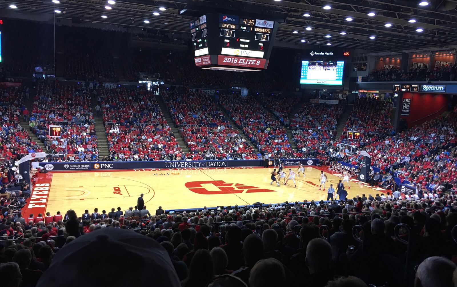 Dayton plays Duquesne on Saturday in front of a sold-out crowd at UD Arena. David Jablonski/Staff