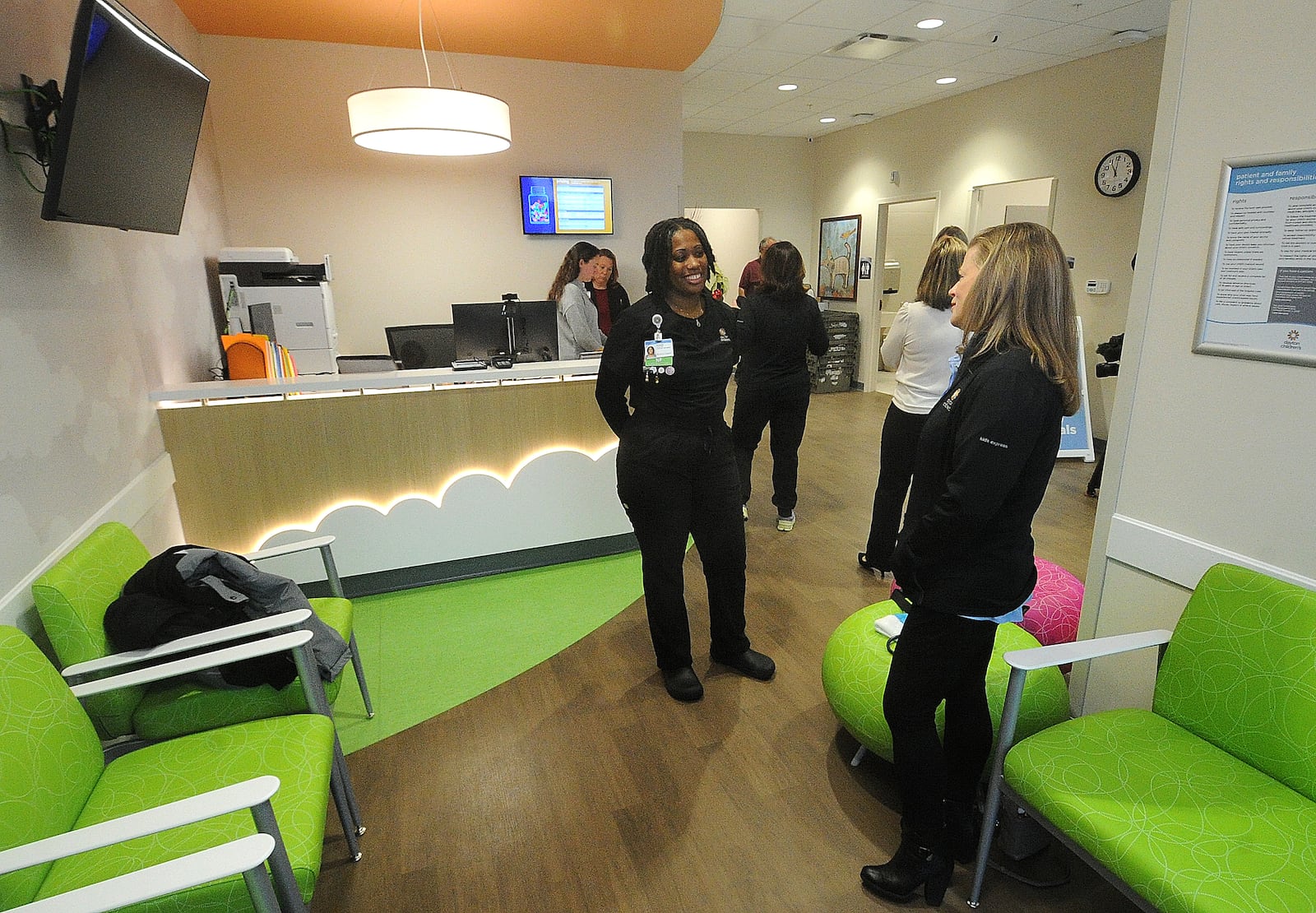 Kids Express Centerville, an on-demand pediatric health care option for children ages six weeks to 18 years, is scheduled to open at 6044 Wilmington Pike in Centerville Tuesday, Nov. 28, 2023. This is the fifth of these pediatric health care locations in the region. MARSHALL GORBY\STAFF