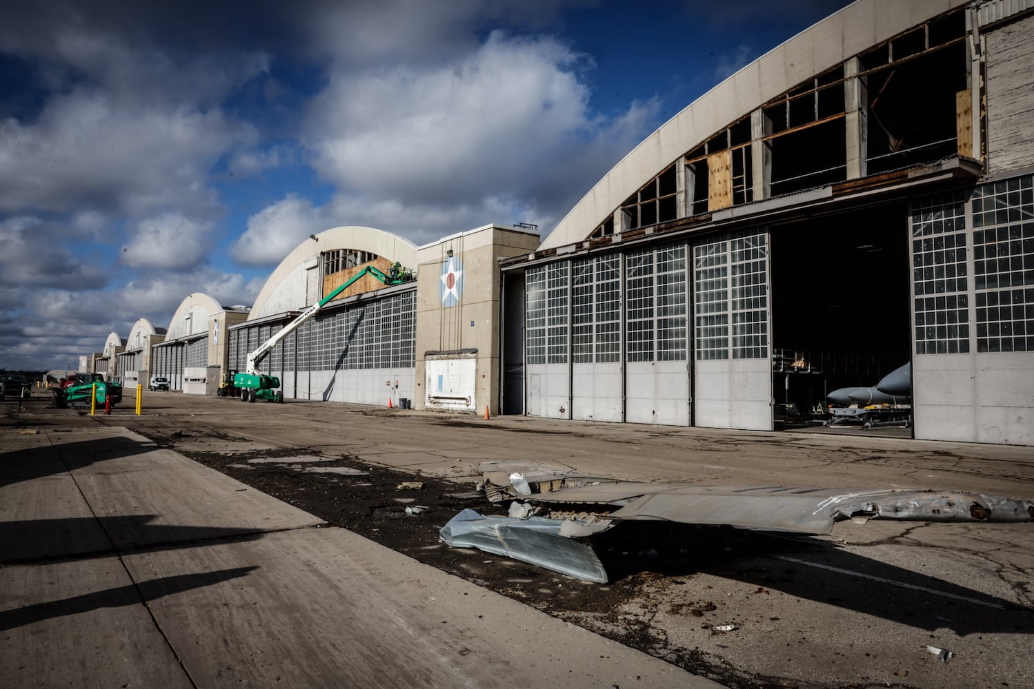 Damage at WPAFB