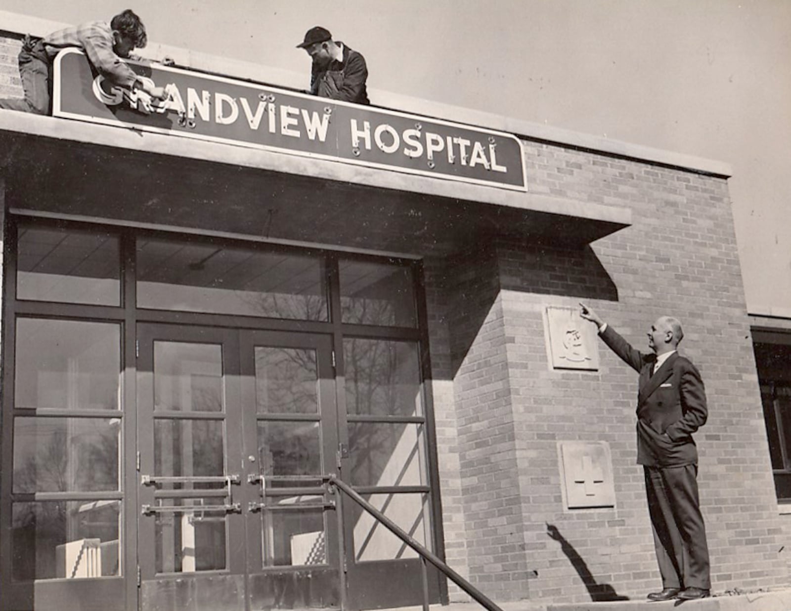 In 1947 a new 65-bed hospital was dedicated on Grand Avenue. By this time the hospital was incorporated as a non-profit institution and renamed Grandview. DAYTON DAILY NEWS ARCHIVE