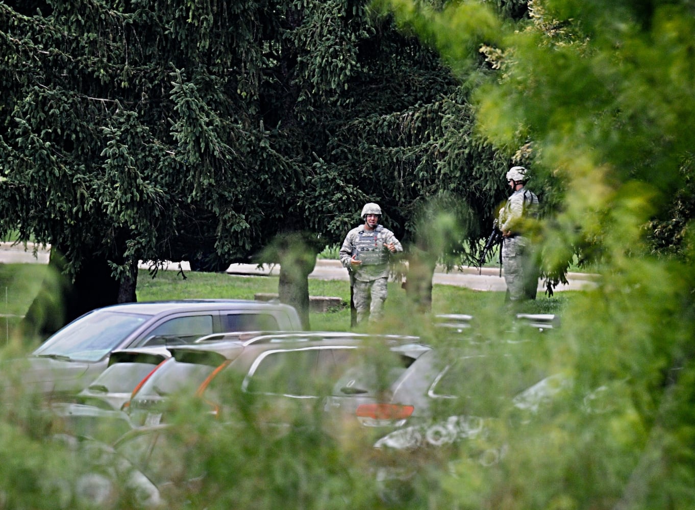 PHOTOS: Active shooter reported at Wright-Patterson Air Force Base hospital