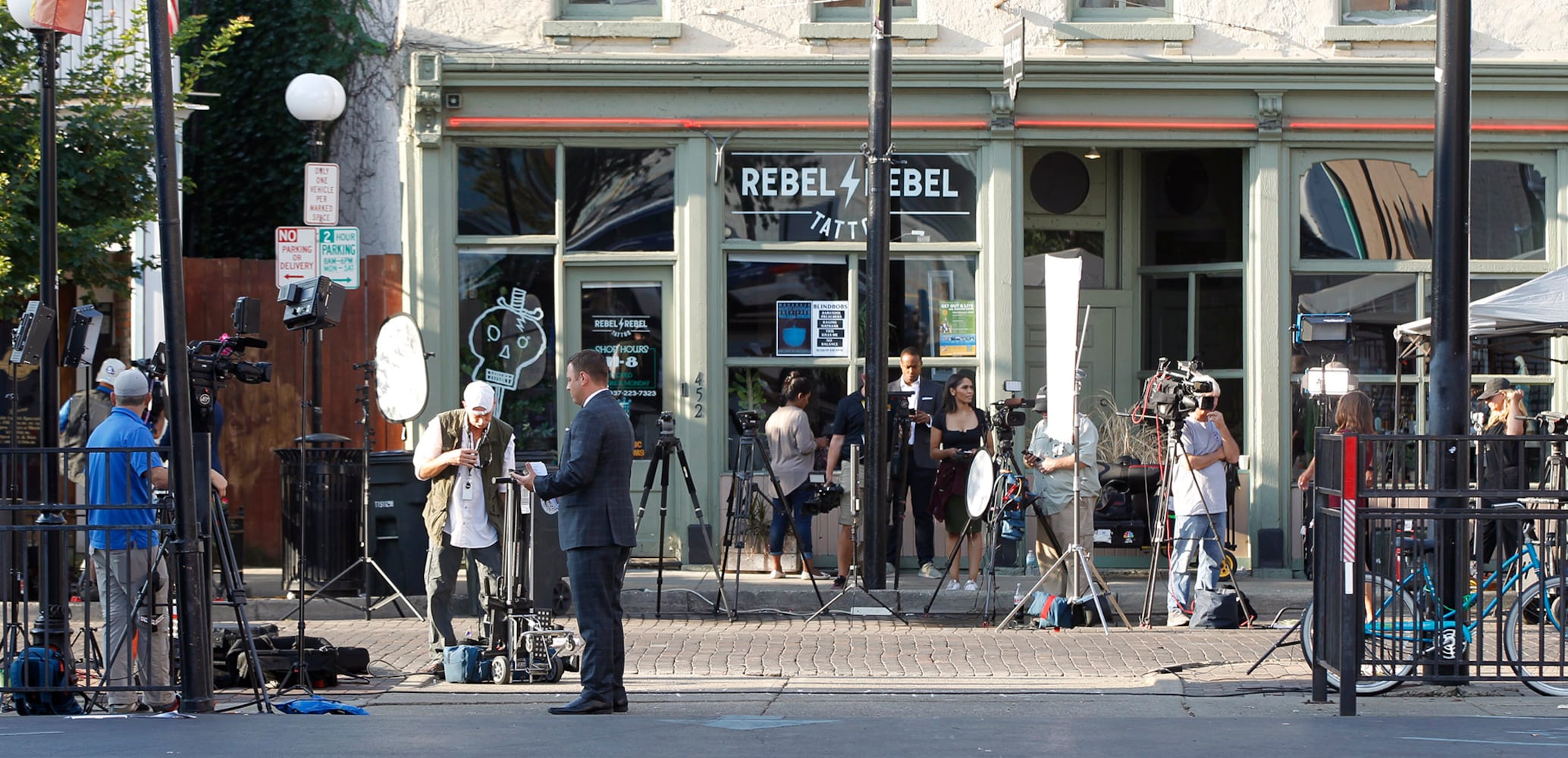 PHOTOS: What Oregon District looks like the day after mass shooting