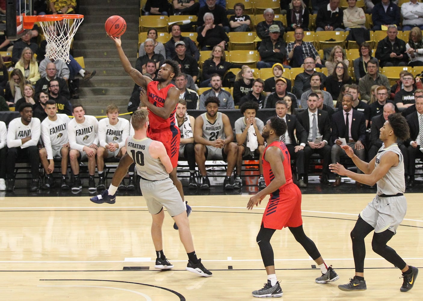 Twenty photos: Dayton Flyers vs. Colorado Buffaloes