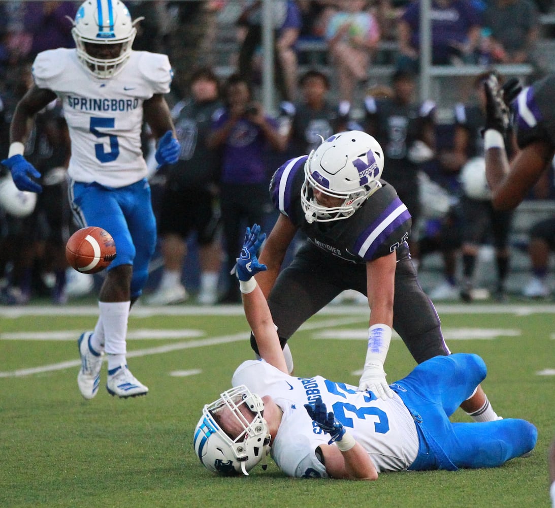 PHOTOS: Springboro at Middletown, Week 2 football